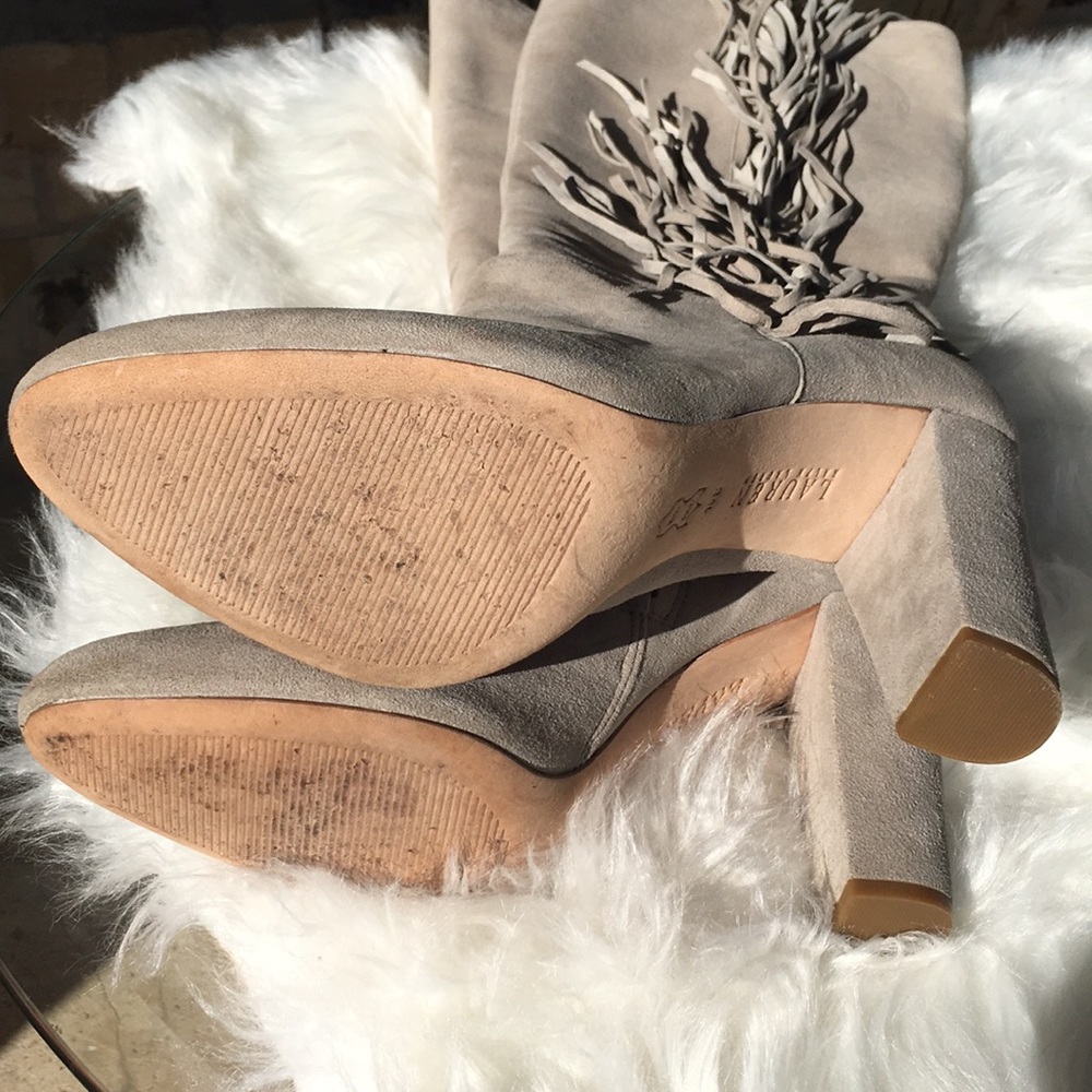 Tall Suede Boots - Picture 6 of 7